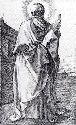 Albrecht Durer - St  Paul (Second State)
