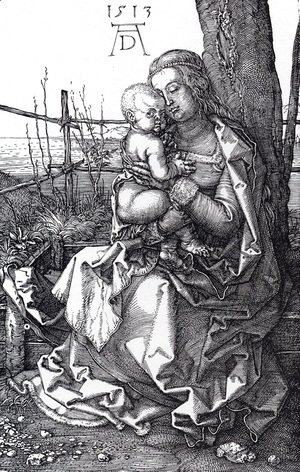 Albrecht Durer - Madonna By The Tree
