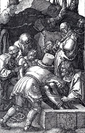 Albrecht Durer - Deposition (Engraved Passion)