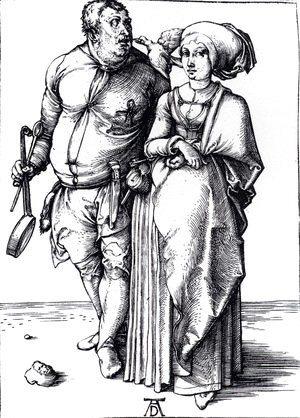 Albrecht Durer - The Cook And His Wife