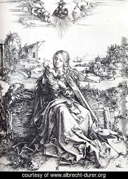 Albrecht Durer - The Virgin With The Dragonfly