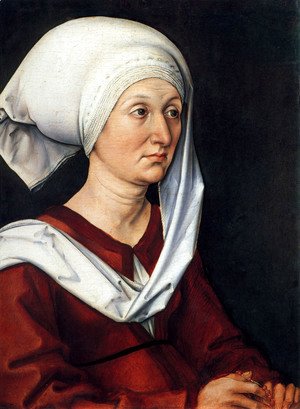 Albrecht Durer - Portrait Of Barbara Durer