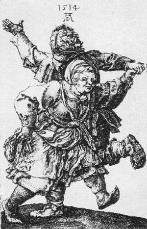 Albrecht Durer - Dancing Peasants