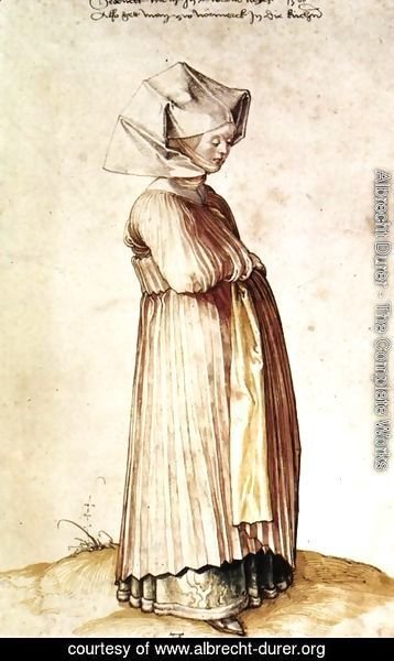 Albrecht Durer - Nuremburg Woman Dressed for Church