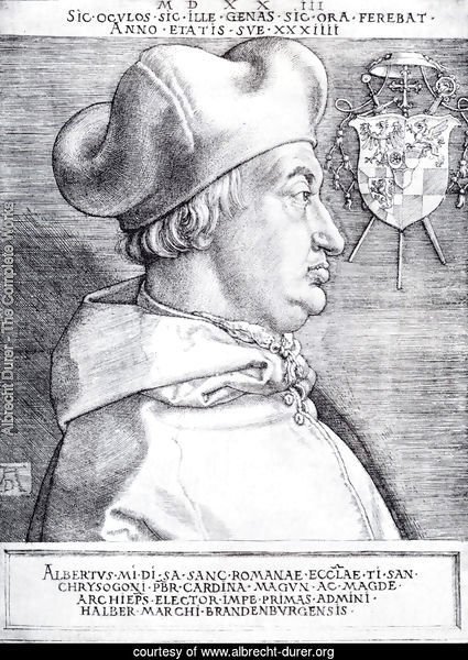 Cardinal Albrecht Of Brandenburg (or The Great Cardinal)