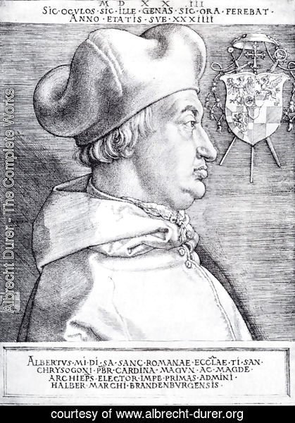 Албрехт Дюрер - кардинал Албрехт от Бранденбург (или Великият кардинал)