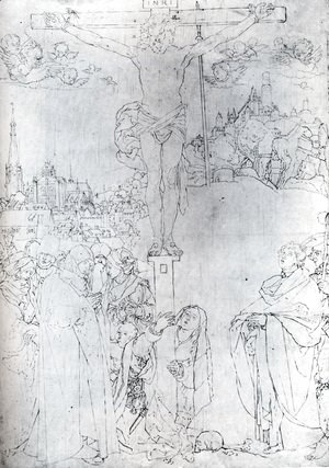 Albrecht Durer - Crucifixion With Many Figures