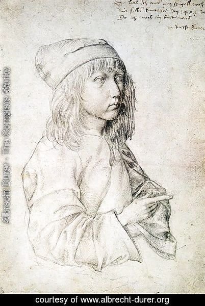 Albrecht Durer - Self Portrait at 13 I