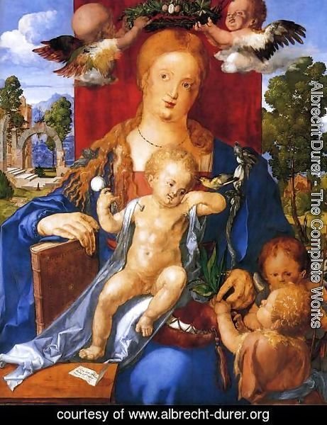 Albrecht Durer - Madonna with the Siskin I