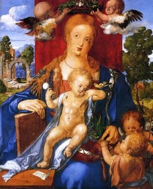 Albrecht Durer - Madonna with the Siskin I
