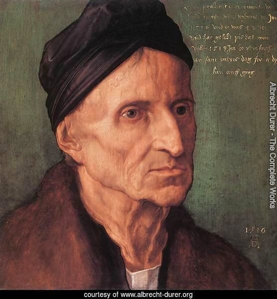 Portrait of Michael Wolgemut