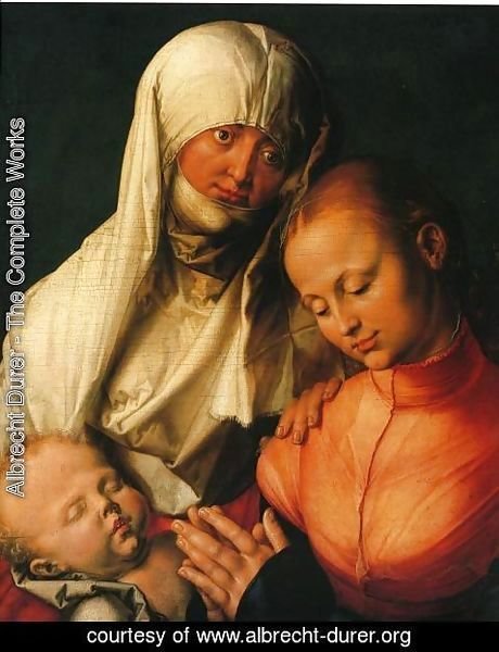 Albrecht Durer - Virgin and Child with St. Anne