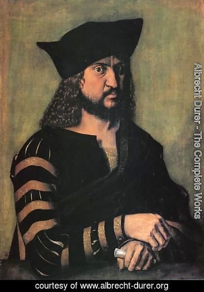 Albrecht Durer - Portrait of Frederick the Wise