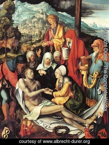 Albrecht Durer - Lamentation for Christ I