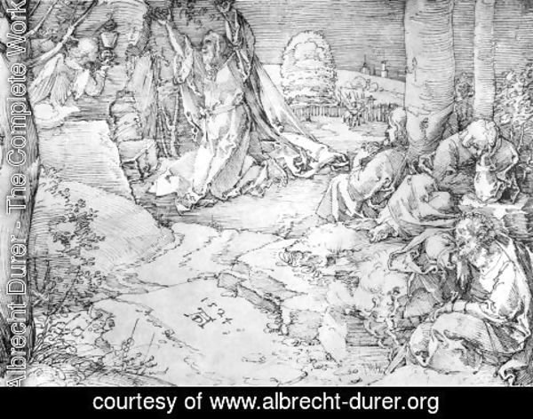 Albrecht Durer - Christ On The Mount Of Olives