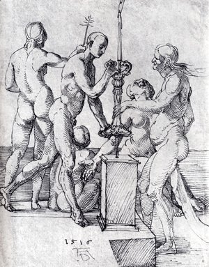 Albrecht Durer - Male And Female Nudes