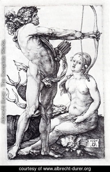 Albrecht Durer - Apollo And Diana