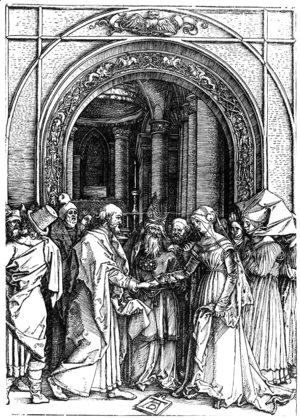 Albrecht Durer - Betrothal of the Virgin