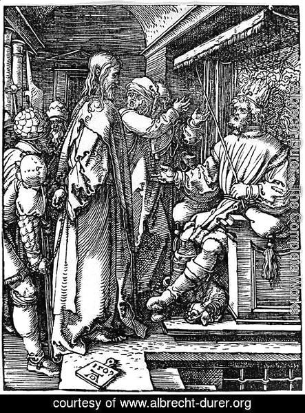 Albrecht Durer - Christ Before Herod
