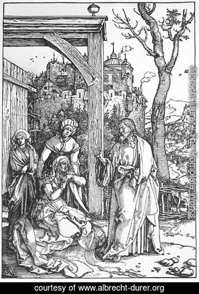 Albrecht Durer - Christ Taking Leave of his Mother 2