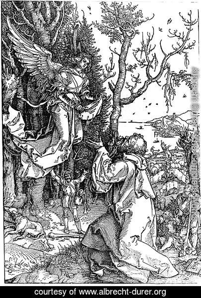 Albrecht Durer - Message of Angel to Joachim