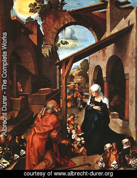 Albrecht Durer - Nativity - Central Panel
