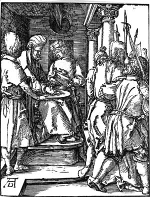 Albrecht Durer - Pilate Washing his Hands
