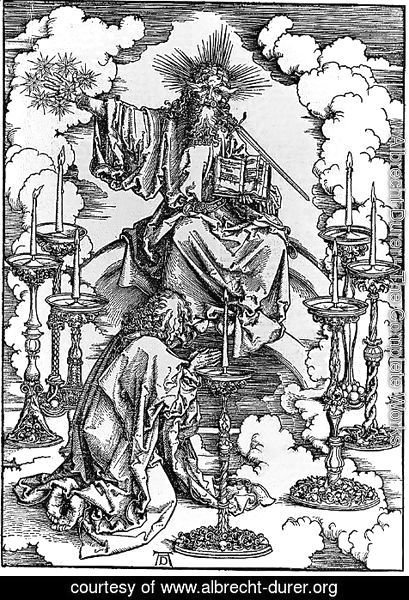 Albrecht Durer - St.John Beholding the Seven Candelabra