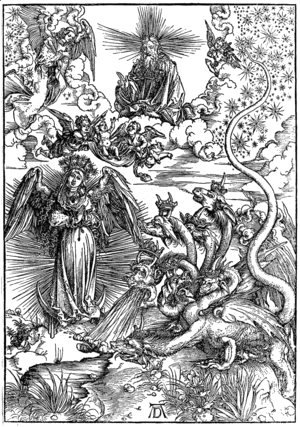 Albrecht Durer - The Dragon with Seven Heads