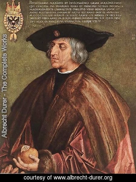 Albrecht Durer - Portrait of Maximilian I