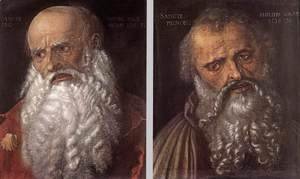 Albrecht Durer - The Apostles Philip and James