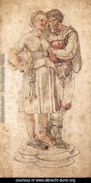 Albrecht Durer - Amorous Peasants