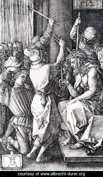 Albrecht Durer - Christ Crowned with Thorns (No. 7)