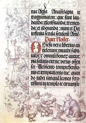 Illumination from Priere book