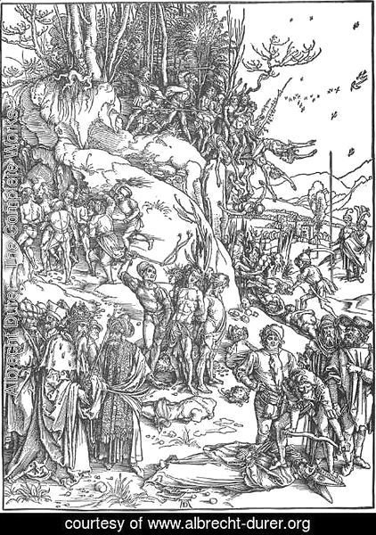 Albrecht Durer - Martyrdom of the Ten Thousand 2