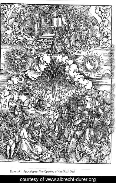 Albrecht Durer - Opening Of The 5th And 6th Seal
