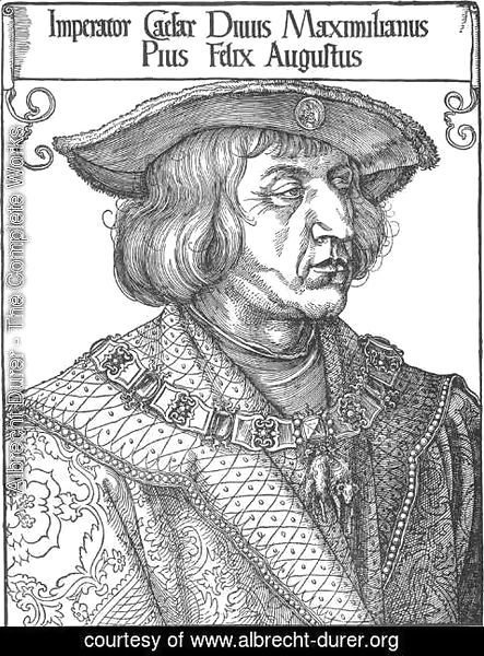 Albrecht Durer - Portrait of Emperor Maximilian 2