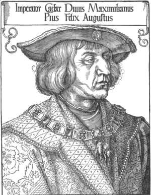 Albrecht Durer - Portrait of Emperor Maximilian 2