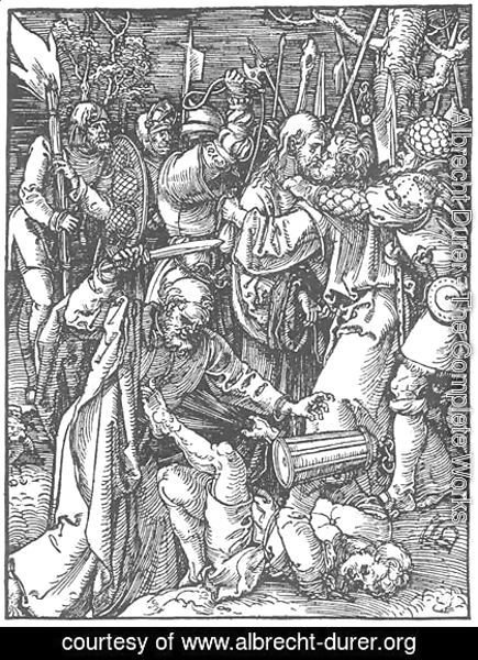 Albrecht Durer - Small Passion, 11. Christ Taken Captive