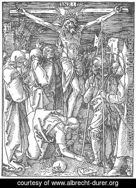 Albrecht Durer - Small Passion, 24. Christ on the Cross