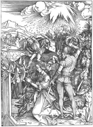Albrecht Durer - The Martyrdom of St Catherine