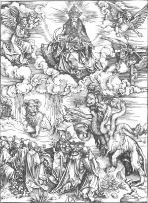 The Revelation of St John, 12. The Sea Monster and the Beast with the Lamb's Horn
