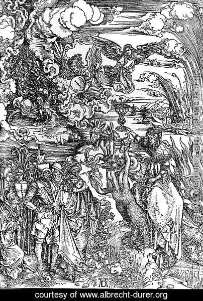 Albrecht Durer - The Revelation of St John, 14. The Whore of Baylon