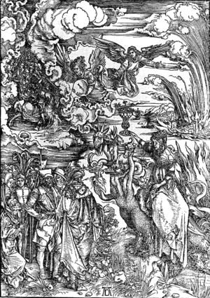 Albrecht Durer - The Revelation of St John, 14. The Whore of Baylon