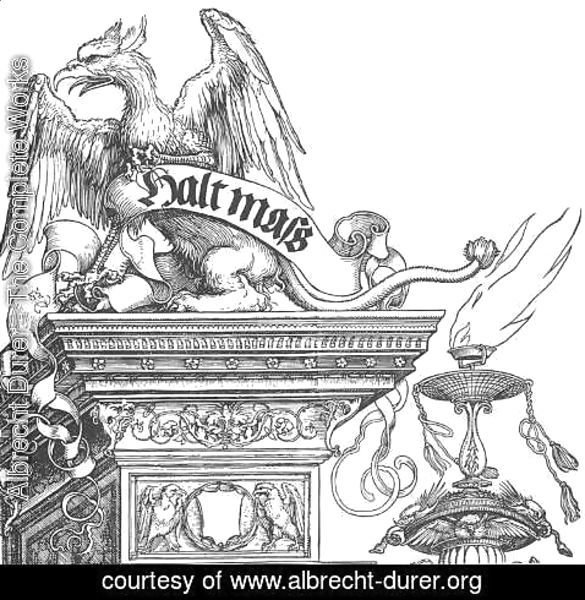 Albrecht Durer - Triumphal Arch (detail 07)