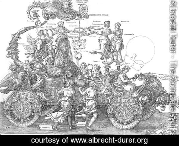 Albrecht Durer - Triumphal Chariot (1-2)