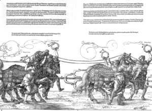 Albrecht Durer - Triumphal Chariot (5-6)