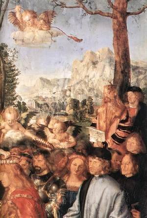 Albrecht Durer - Feast of the Rose Garlands (detail 2)