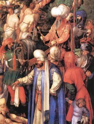 Albrecht Durer - The Martyrdom of the Ten Thousand (detail 2)