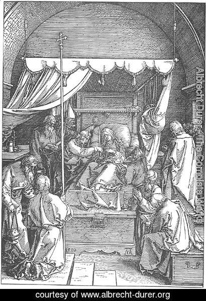 Albrecht Durer - Life of the Virgin 17. The Death of Mary